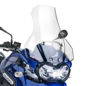 PUIG TOURING WINDSHIELD TRIUMPH TIGER EXPLORER 1200 2012-2015, TRANSPARENT