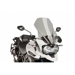 CUPOLINO PUIG TOURING TRIUMPH TIGER EXPLORER 1200 XR 2016-2017, FUME CHIARO