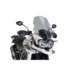 PUIG TOURING WINDSHIELD TRIUMPH TIGERŸEXPLORER 1200 XC 2018-2020, LIGHT SMOKE