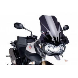 PUIG TOURING WINDSCHUTZSCHEIBE TRIUMPH TIGER 800 XC 2015-2017, DUNKLE RAUCH