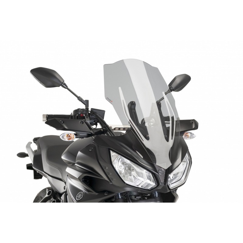 PUIG TOURING WINDSCHUTZSCHEIBE YAMAHA TRACER 700 2016-2019, LEICHTER RAUCH