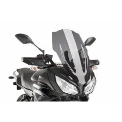 PUIG TOURING WINDSCHUTZSCHEIBE YAMAHA TRACER 700 2016-2019, DUNKLE RAUCH