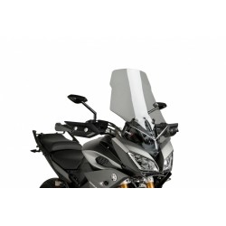 CUPOLINO PUIG TOURING YAMAHA TRACER 900 2015-2017, FUME CHIARO