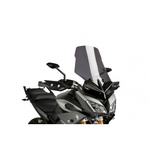 PUIG TOURING WINDSCHUTZSCHEIBE YAMAHA TRACER 900 2015-2017, DUNKLE RAUCH