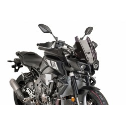 CUPOLINO PUIG TOURING YAMAHA MT-10 2016-2020, FUME SCURO