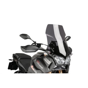 PUIG TOURING WINDSCHUTZSCHEIBE YAMAHA XT 1200 ZE SUPER TENERE 2014-2020, DUNKLE RAUCH