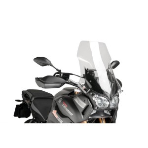 PUIG TOURING WINDSCHUTZSCHEIBE YAMAHA XT 1200 ZE SUPER TENERE 2014-2020, TRANSPARENT