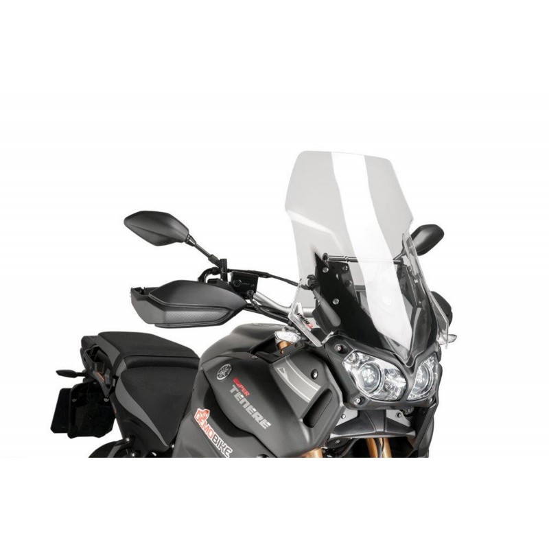 PUIG TOURING WINDSHIELD YAMAHA XT 1200 ZE SUPER TENERE 2014-2020, TRANSPARENT