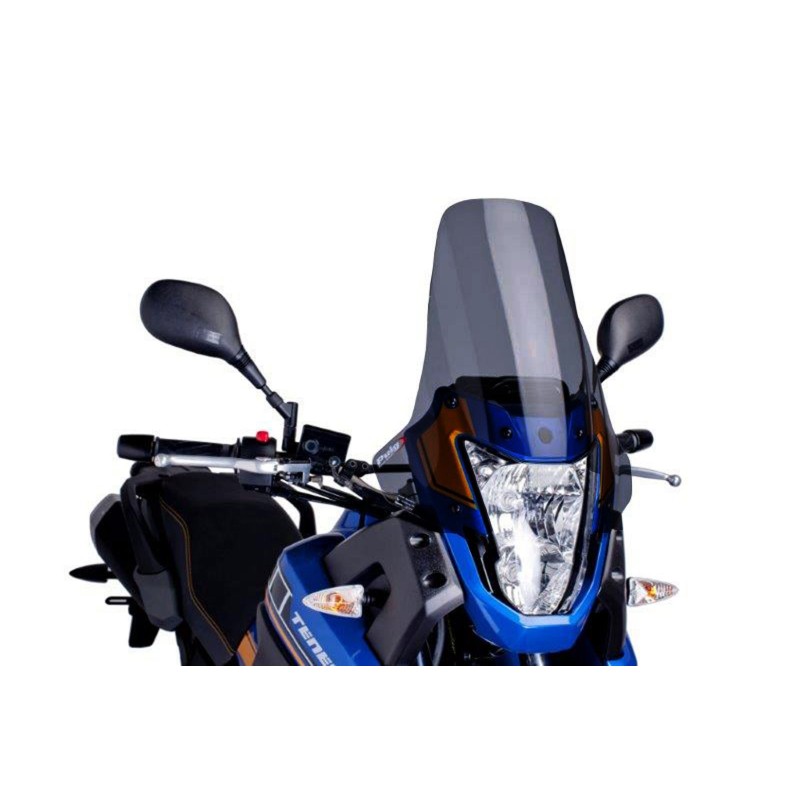 PARABRISAS PUIG TOURING YAMAHA XT 660 Z TENERE 2008-2016, AHUMADO OSCURO