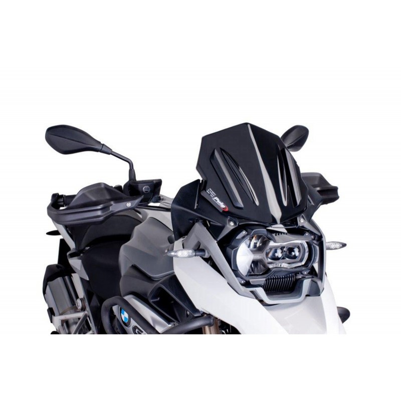 PUIG SPORT WINDSCHUTZSCHEIBE BMW R 1200 GS ADVENTURE 2014-2018, SCHWARZ