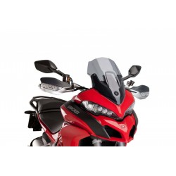 CUPOLINO PUIG SPORT DUCATI MULTISTRADA 1200 S 2016-2017, FUME CHIARO