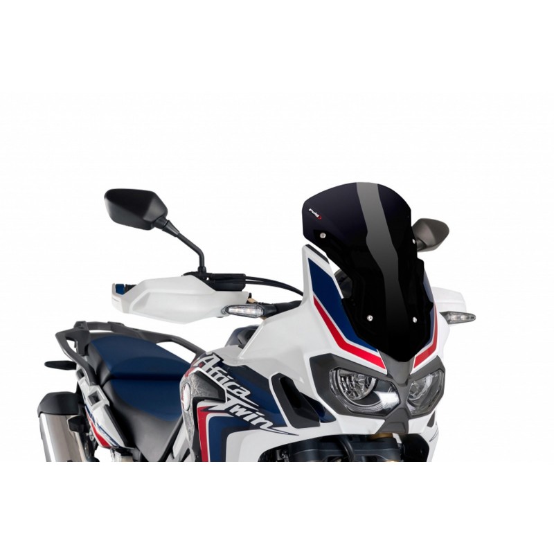 PUIG SPORT WINDSHIELD HONDA AFRICA TWIN 1000 2016-2017, BLACK