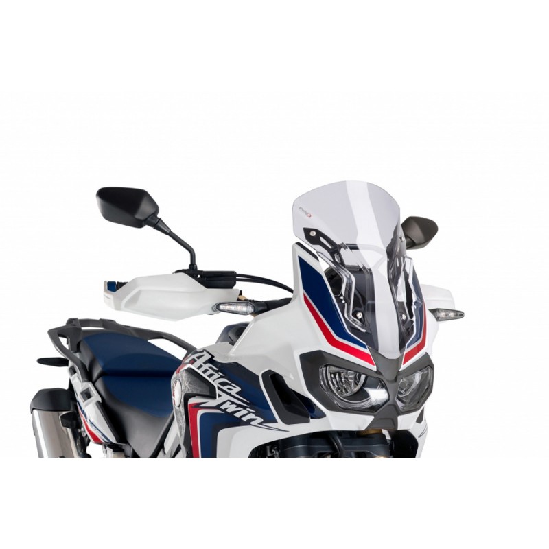 PUIG SPORT WINDSHIELD HONDA AFRICA TWIN 1000 2016-2017, TRANSPARENT