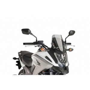 PUIG SPORT WINDSHIELD HONDA NC 750 X 2016-2020, LIGHT SMOKE