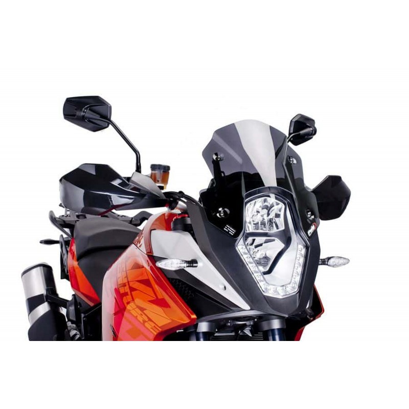 PUIG SPORT WINDSHIELD KTM 1190 ADVENTURE 2013-2016, DARK SMOKE