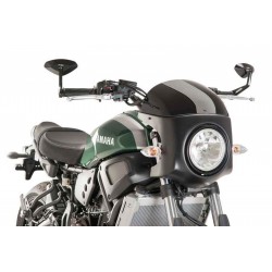 CUBRE PARABRISAS PUIG YAMAHA XSR 700 2016-2020, NEGRO/NEGRO MATE