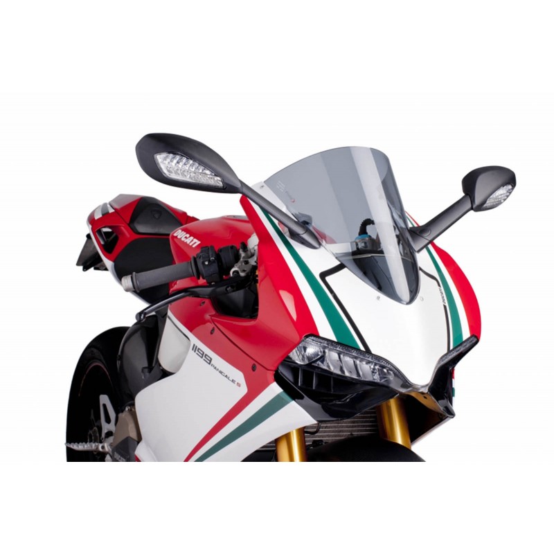 CUPULA PUIG R-RACER DUCATI 1199 PANIGALE 2012-2014, AHUMADO CLARO