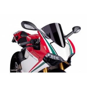 CUPOLINO PUIG R-RACER DUCATI 1199 PANIGALE 2012-2014, NERO