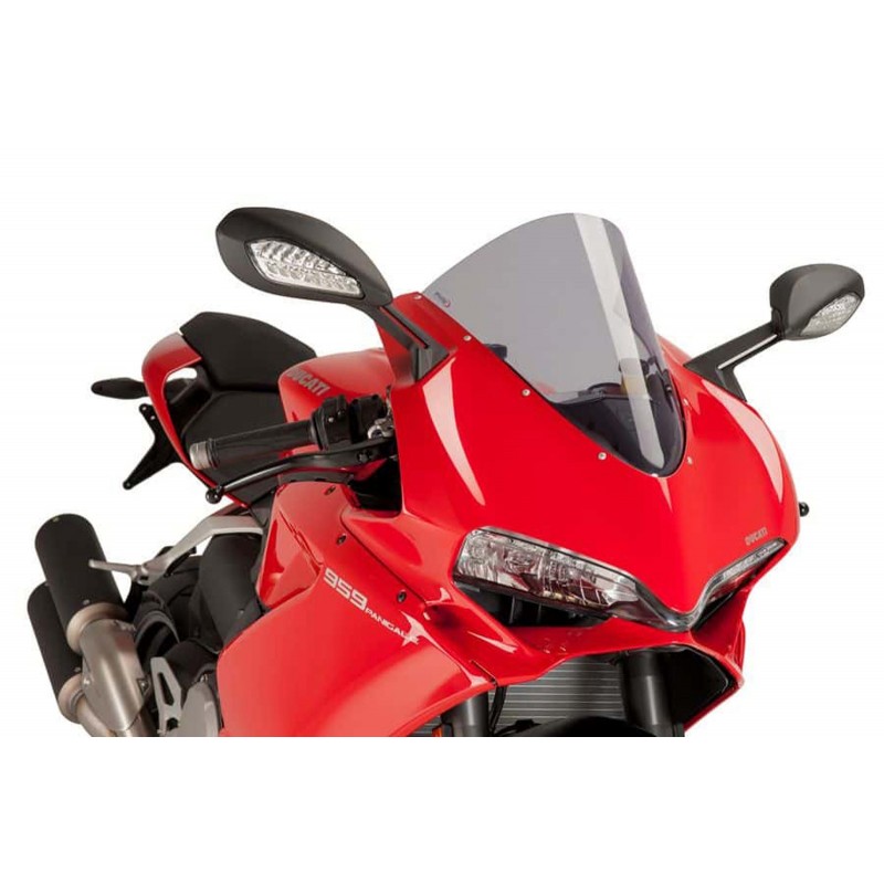 CUPULA PUIG R-RACER DUCATI 1299 PANIGALE S 2015-2017, AHUMADO CLARO