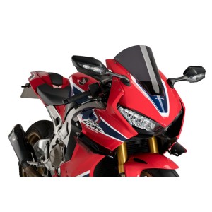 PUIG R-RACER WINDSCHILD HONDA CBR 1000 RR SP 2017-2019, DUNKLE RAUCH
