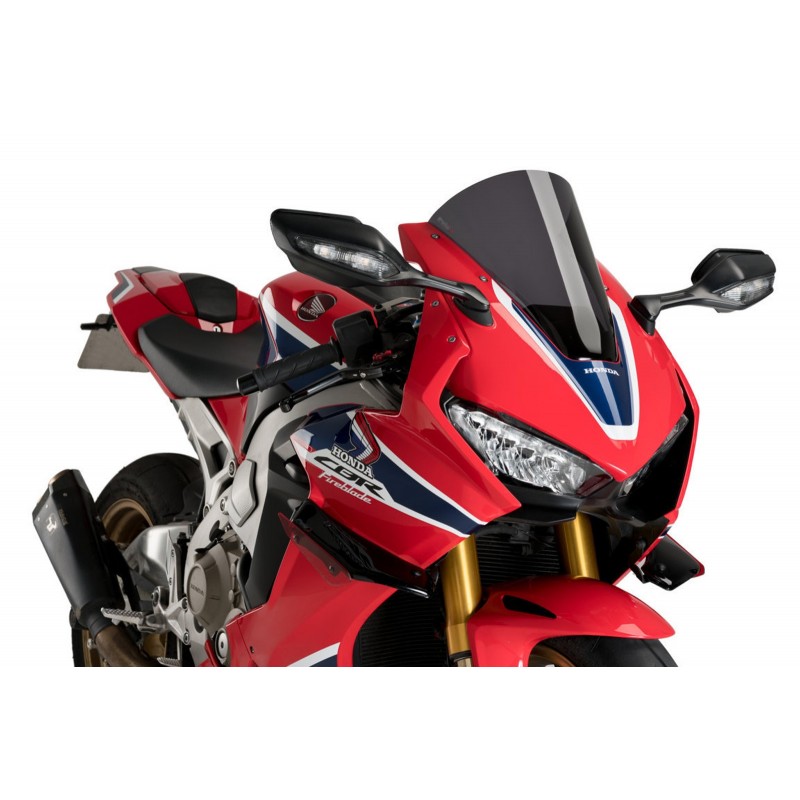 PUIG R-RACER WINDSCHILD HONDA CBR 1000 RR SP 2017-2019, DUNKLE RAUCH