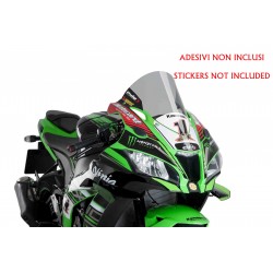 CUPOLINO PUIG R-RACER KAWASAKI ZX-10R 2016-2020, FUME CHIARO