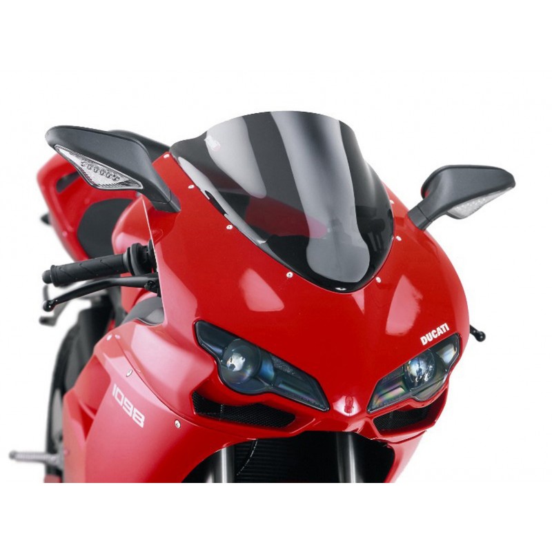 PUIG RACING PLEXIGLAS DUCATI 1198 2009-2010, DUNKLE RAUCH