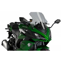PUIG RACING PLEXIGLAS KAWASAKI Z 1000 SX 2017-2019, LEICHTER RAUCH