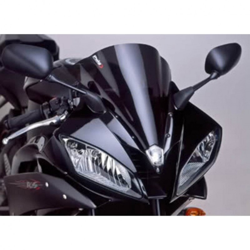 PUIG RACING PLEXIGLAS YAMAHA R6 2006-2007, DUNKLE RAUCH