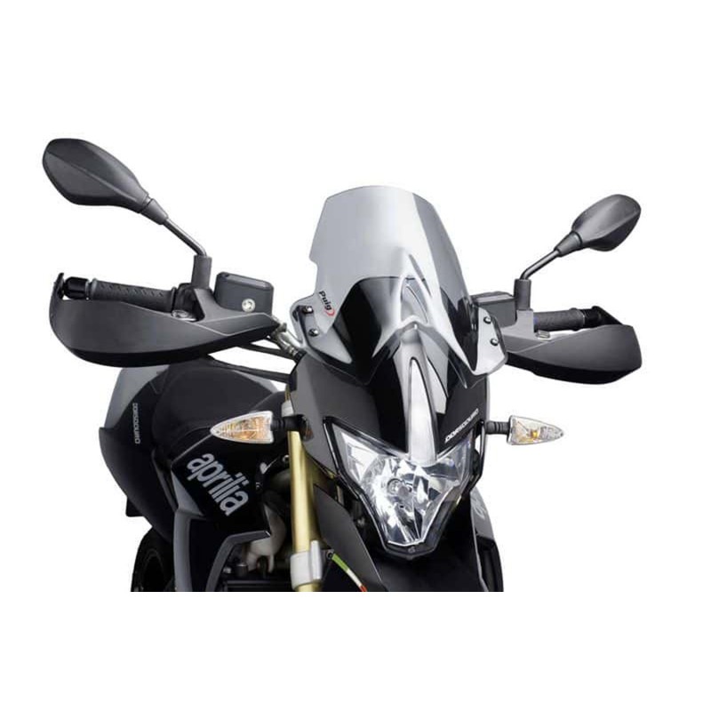 PARABRISAS PUIG TOURING NEW GENERATION APRILIA DORSODURO 750 FACTORY 2010-2013, AHUMADO CLARO