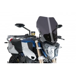 PUIG TOURING WINDSCHUTZSCHEIBE NEW GENERATION BMW F 800 R 2015-2019, DUNKLE RAUCH