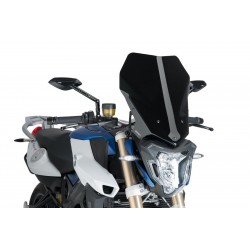 CUPOLINO PUIG TOURING NEW GENERATION BMW F 800 R 2015-2019, NERO