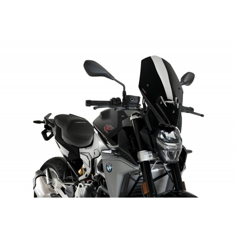 PARABRISAS PUIG TOURING NEW GENERATION BMW F 900 R 2020-2024, NEGRO