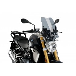 PUIG TOURING WINDSCHUTZSCHEIBE NEW GENERATION BMW R 1250 R 2019-2020, LEICHTER RAUCH