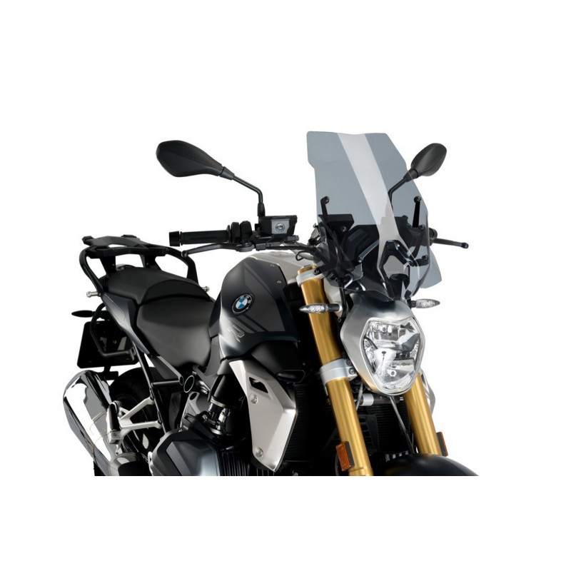 PUIG TOURING WINDSCHUTZSCHEIBE NEW GENERATION BMW R 1250 R 2019-2020, LEICHTER RAUCH