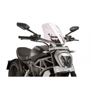 PARABRISAS PUIG TOURING NEW GENERATION DUCATI XDIAVEL S 2016-2018, TRANSPARENTE