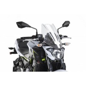PARABRISAS PUIG TOURING NEW GENERATION KAWASAKI Z 650 2017-2019, TRANSPARENTE