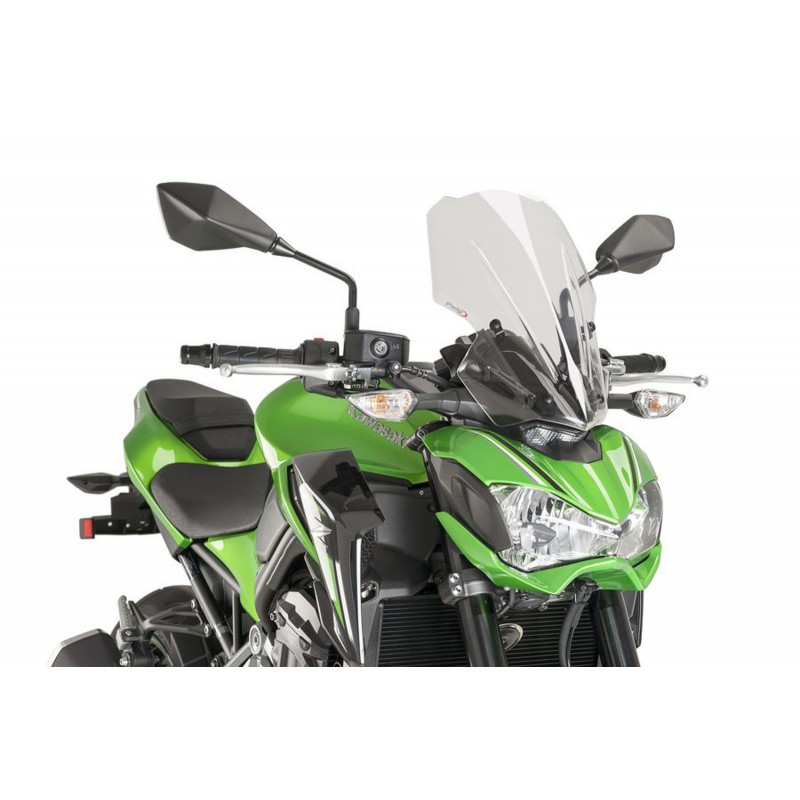 PARABRISAS PUIG TOURING NEW GENERATION KAWASAKI Z 900 2017-2019, TRANSPARENTE