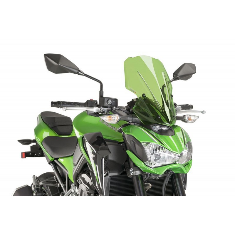 PARABRISAS PUIG TOURING NEW GENERATION KAWASAKI Z 900 2017-2019, VERDE
