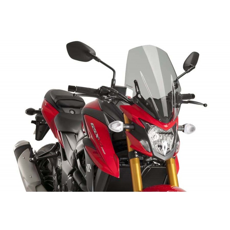 PARABRISAS PUIG TOURING NEW GENERATION SUZUKI GSX-S 750 2017-2020, AHUMADO CLARO