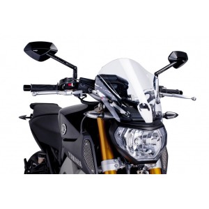 PUIG TOURING NEW GENERATION WINDSCREEN YAMAHA MT-09 2013-2016, TRANSPARENT