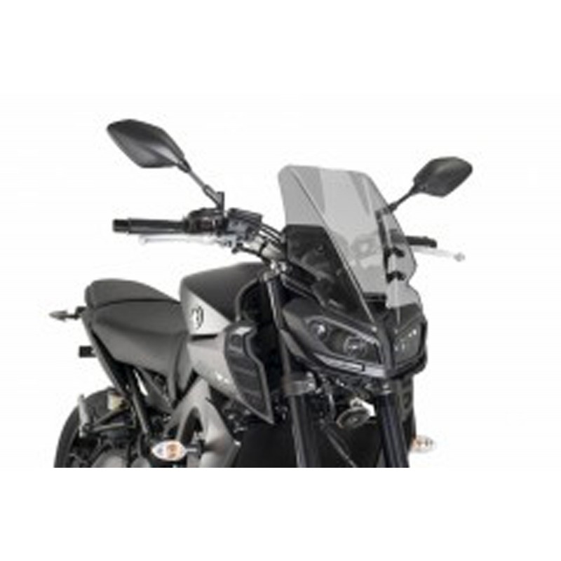 PUIG TOURING WINDSCHUTZSCHEIBE NEW GENERATION YAMAHA MT-09 2017-2020, LEICHTER RAUCH