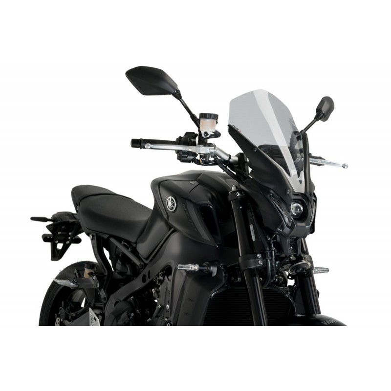 PARABRISAS PUIG TOURING NEW GENERATION YAMAHA MT-09 2021-2022, AHUMADO CLARO