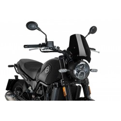 CUPOLINO PUIG SPORT NEW GENERATION BENELLI LEONCINO 500 2017-2020, NERO