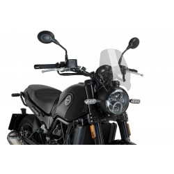 CUPOLINO PUIG SPORT NEW GENERATION BENELLI LEONCINO 500 2017-2020, TRASPARENTE