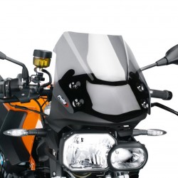 PARABRISAS PUIG SPORT NEW GENERATION BMW F 800 R 2009-2014, AHUMADO CLARO