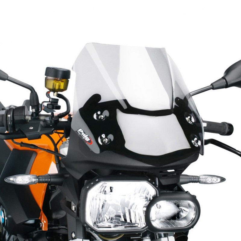 CUPOLINO PUIG SPORT NEW GENERATION BMW F 800 R 2009-2014, TRASPARENTE