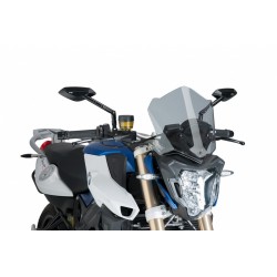 CUPOLINO PUIG SPORT NEW GENERATION BMW F 800 R 2015-2019, FUME CHIARO