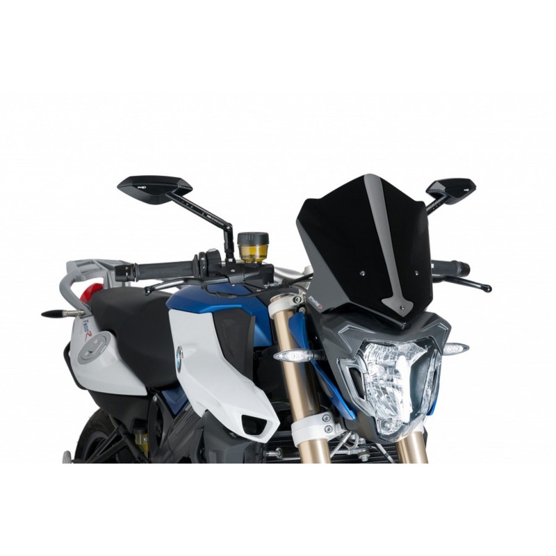 CUPOLINO PUIG SPORT NEW GENERATION BMW F 800 R 2015-2019, NERO