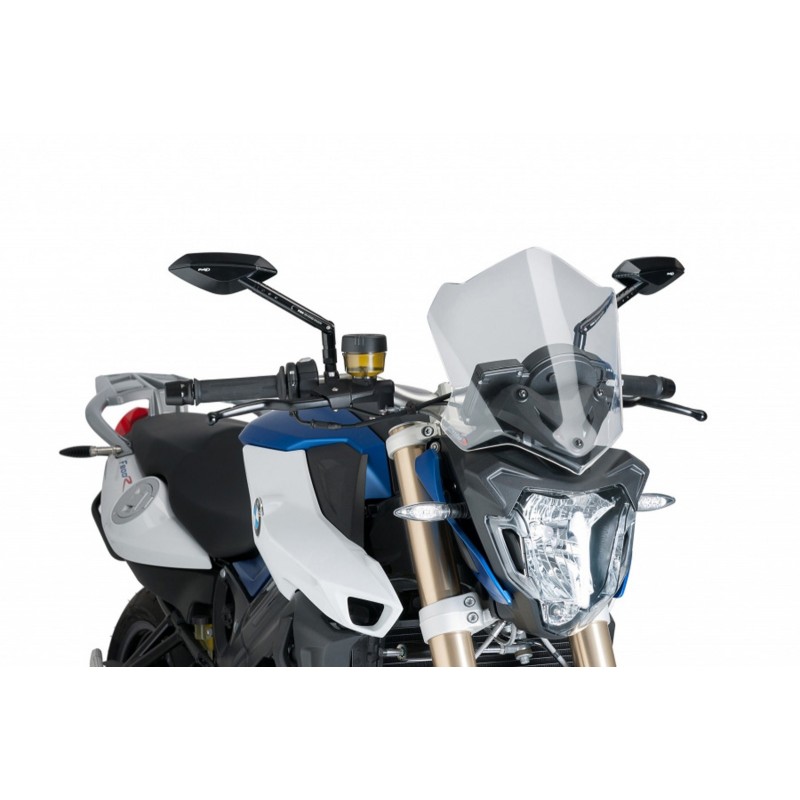 CUPOLINO PUIG SPORT NEW GENERATION BMW F 800 R 2015-2019, TRASPARENTE